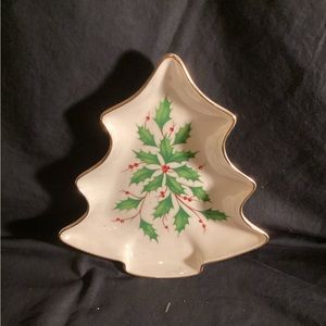 Lenox Holiday Collection, Christmas tree candy dish